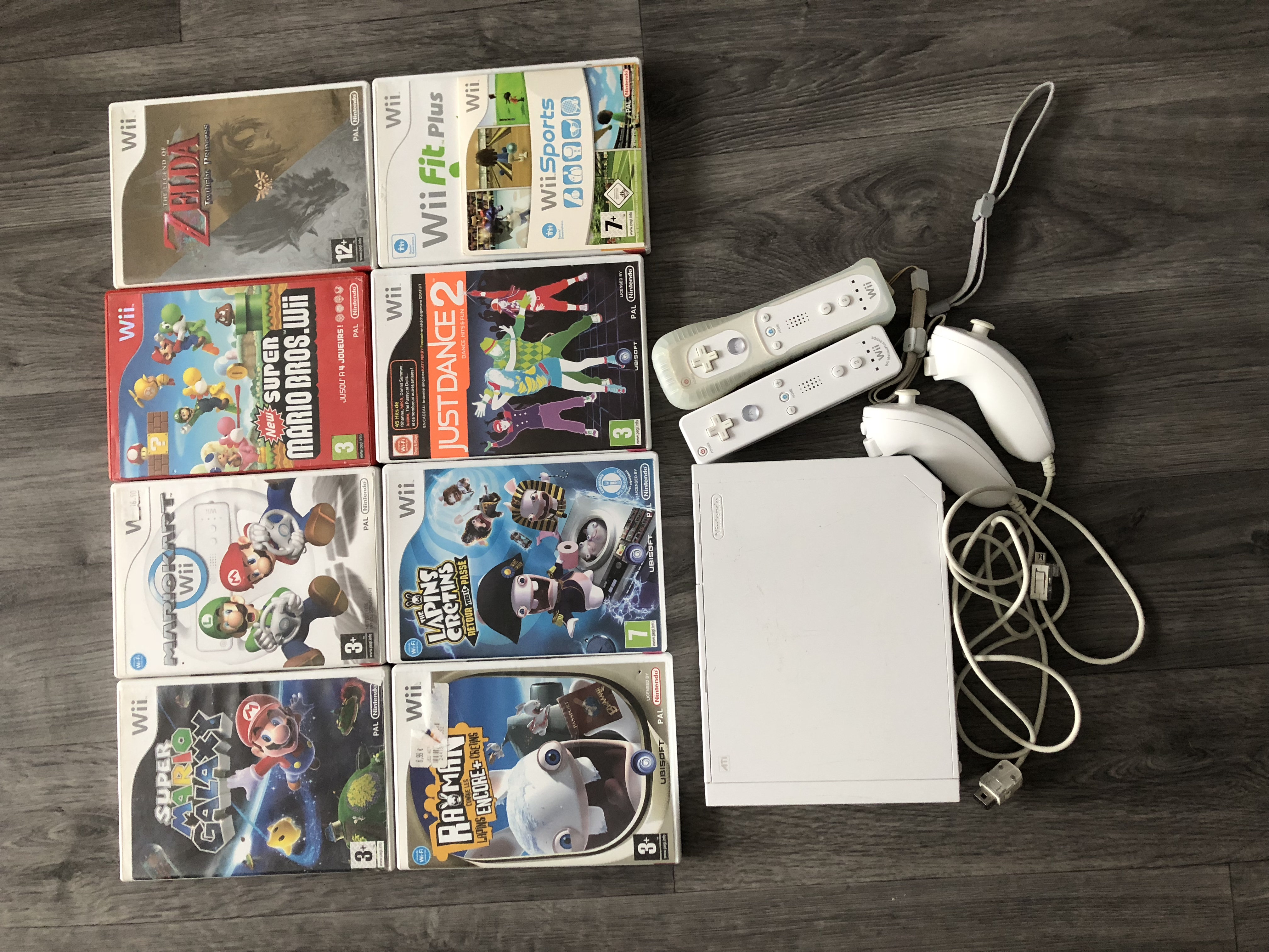 [ACH] Lot de jeux Wii 5z48