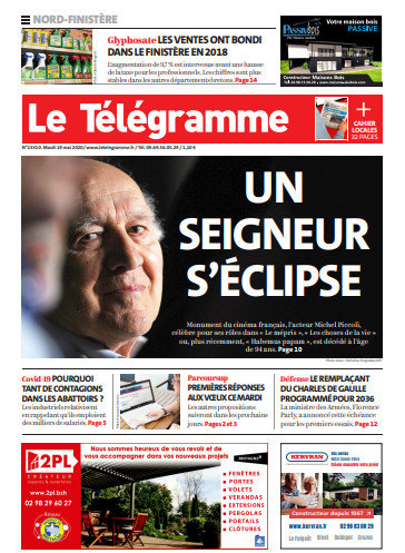  Le Télégramme (3 Éditions) Du Mardi 19 Mai 2020