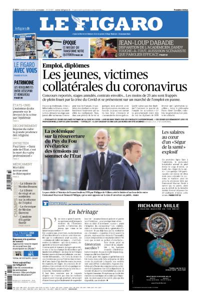 Le Figaro Du Lundi 25 Mai 2020