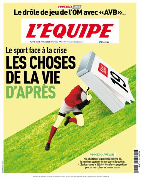 L’Équipe Du Mardi 19 Mai 2020