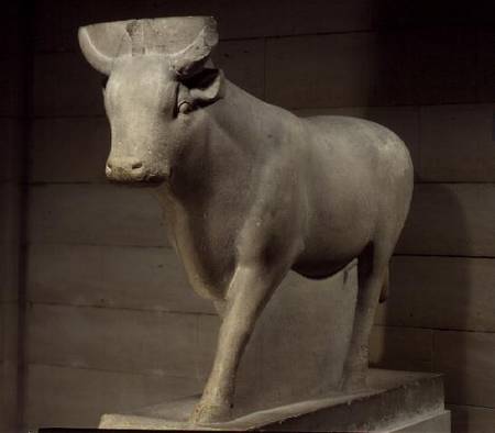Statue du taureau Apis