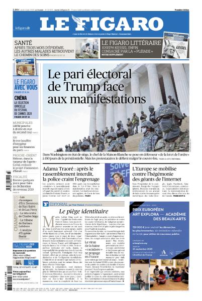 Le Figaro Du Jeudi 4 Juin 2020