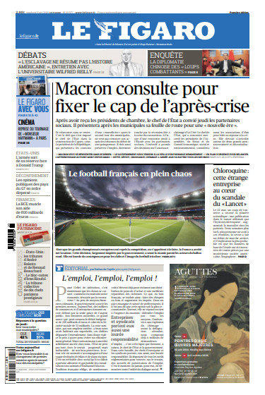 Le Figaro & 3 Supplément spécial Du Vendredi 5 Juin 2020