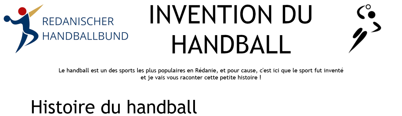 [Validé par l'AGS] Invention du handball A0kn