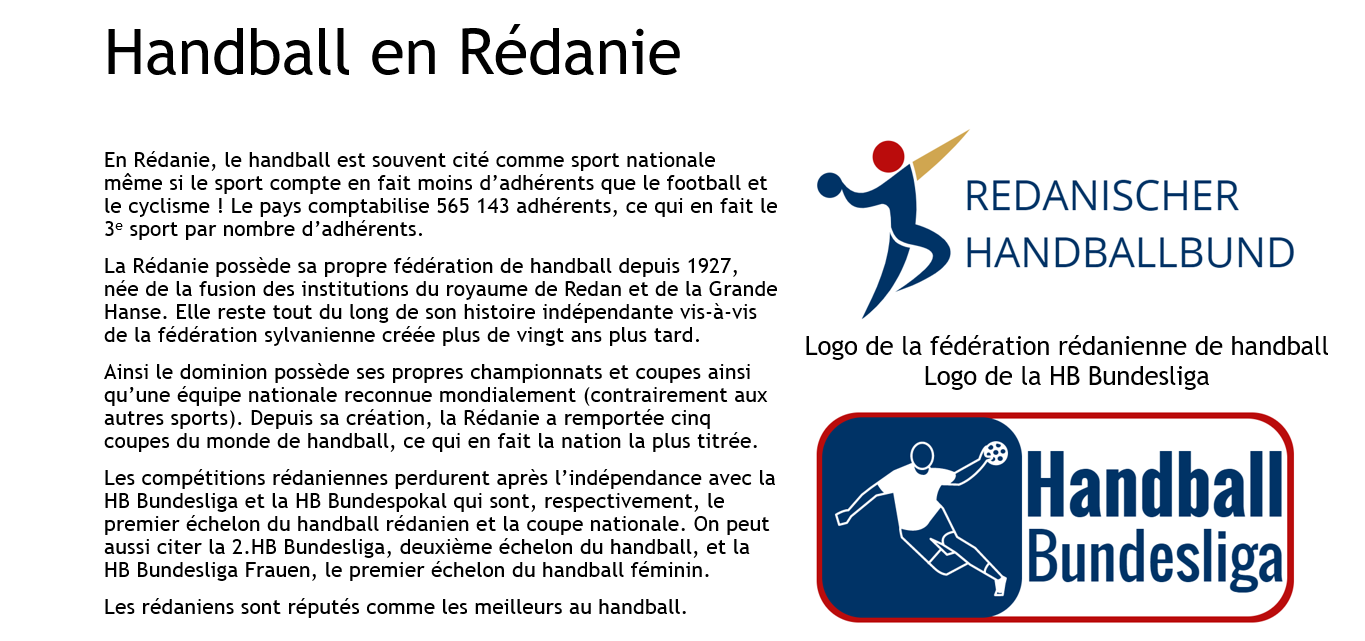 [Validé par l'AGS] Invention du handball Dp39
