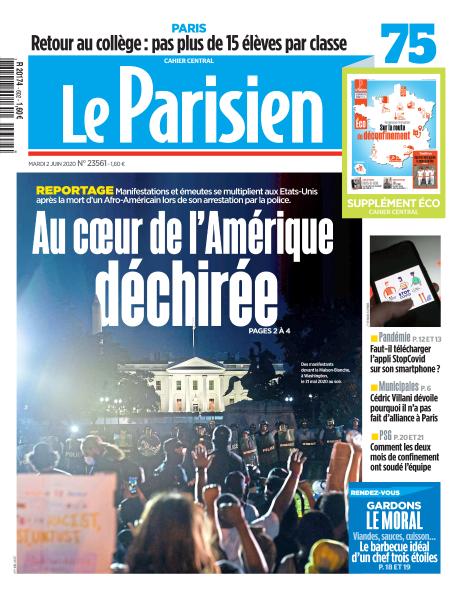 Le Parisien Du Mardi 2 Juin 2020