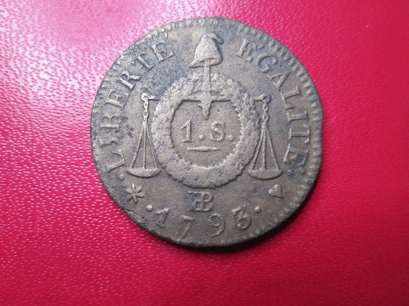 Question numismatique - Denier Louis XVI 1793 Zhoe