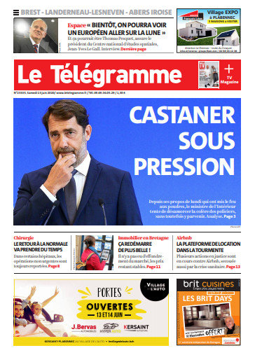 Le Télégramme (3 Éditions) Du Samedi 13 Juin 2020
