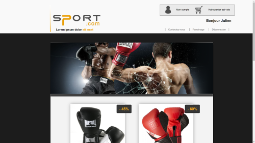 Image du projet Sport.com