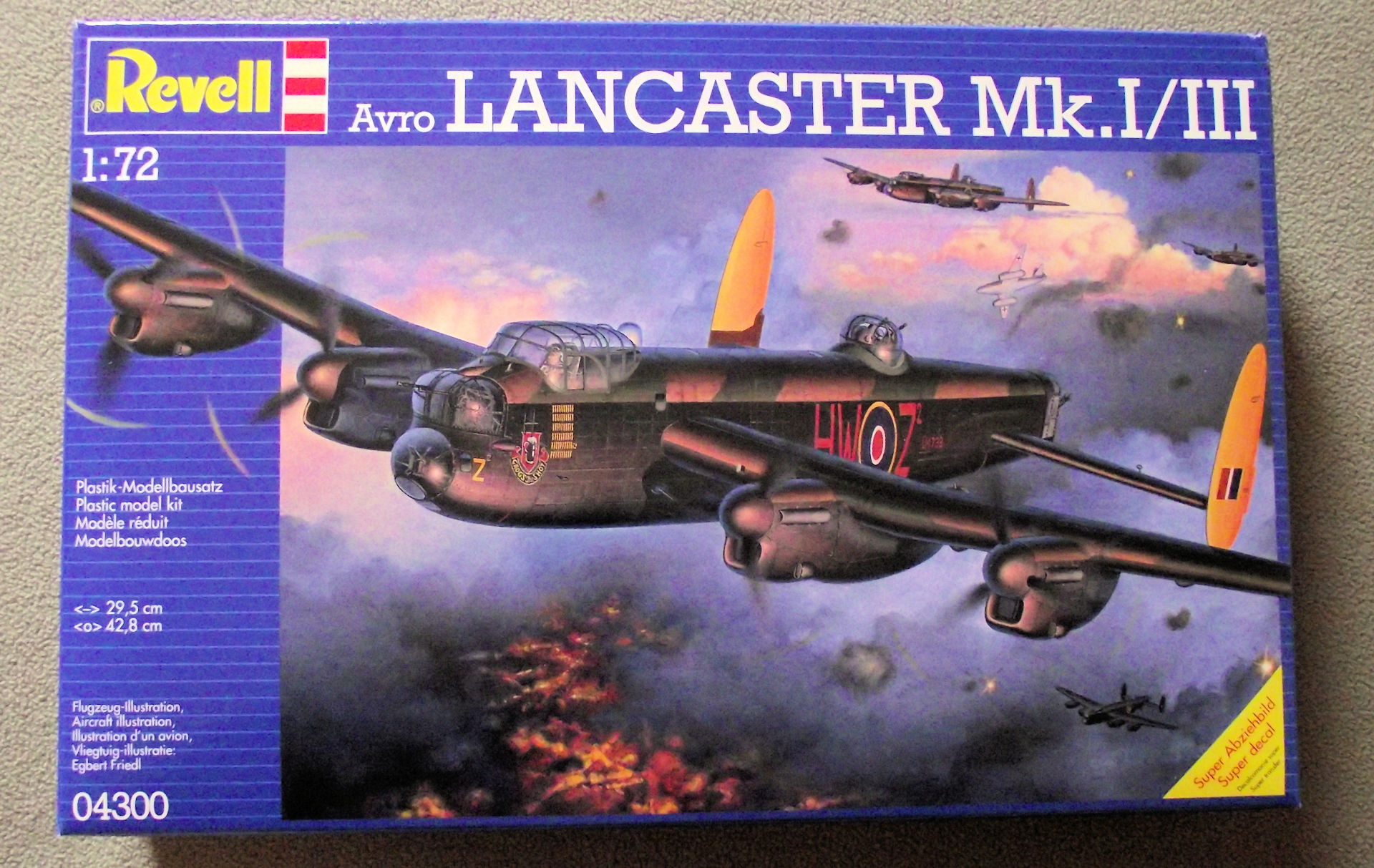 Avro Lancaster Revell au 1x72 Hapz