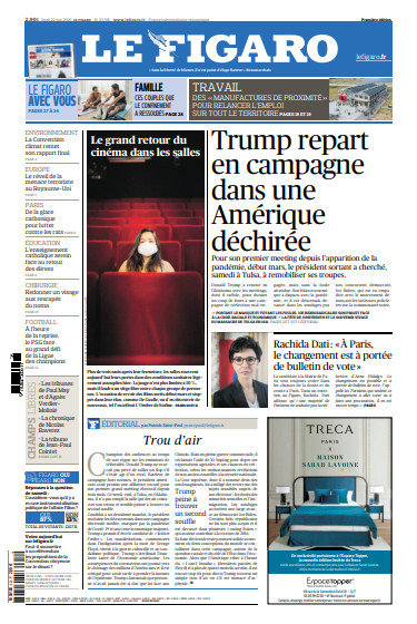 Le Figaro Du Lundi 22 Juin 2020