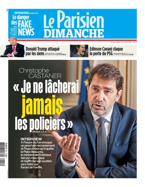 Le Parisien Du Dimanche 21 Juin 2020