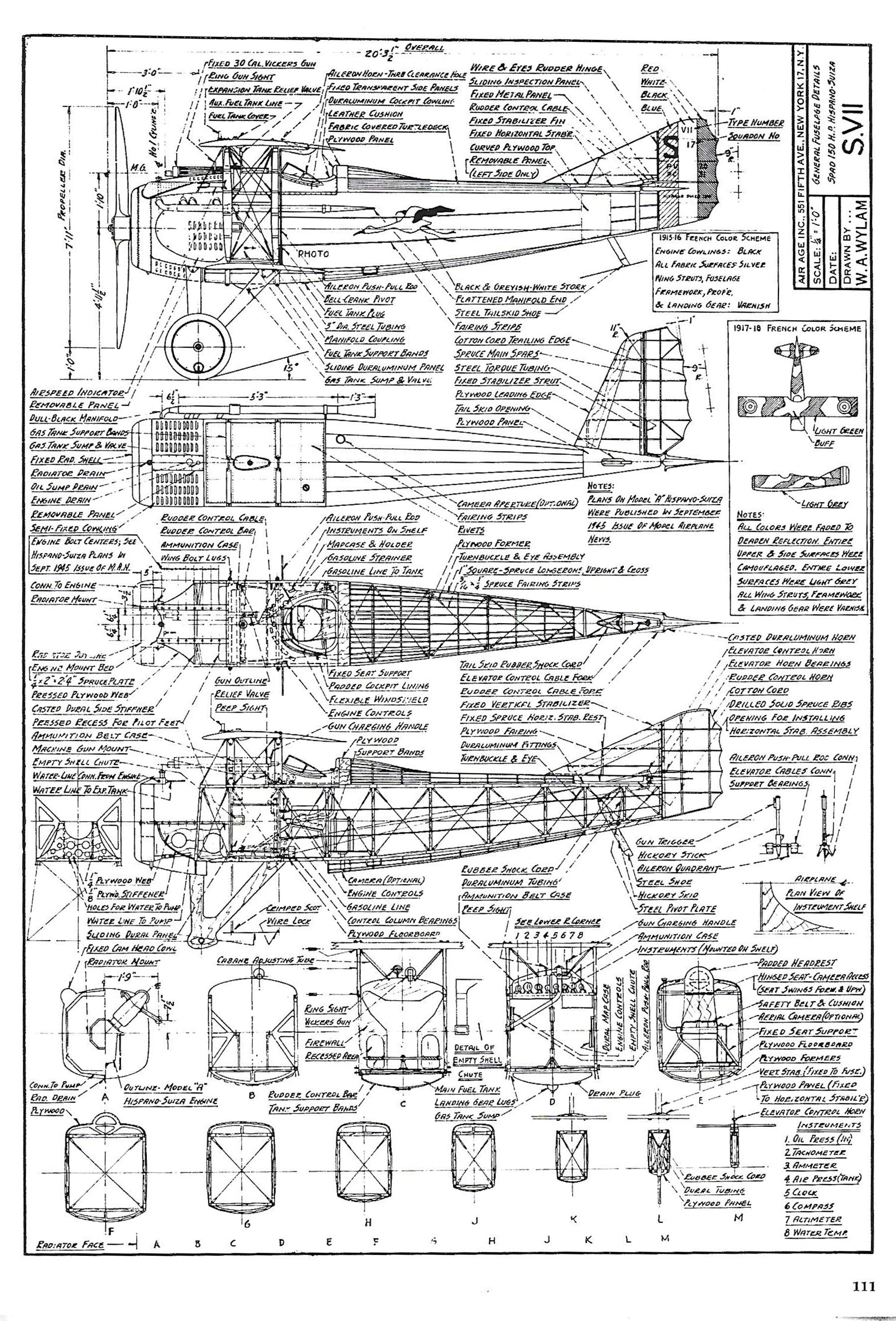 SPAD VII et XIII début de série avions d'Herbelin, de Pinsard et de de Turennes (JMGT/Special Hobby/Eduard 1/48) - Page 2 Z9oo