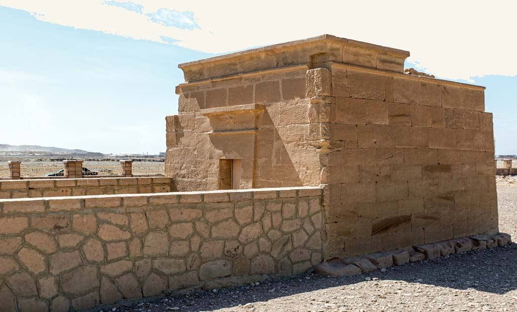 Chapelle datant du règne de Ramsès II dédié à Thot