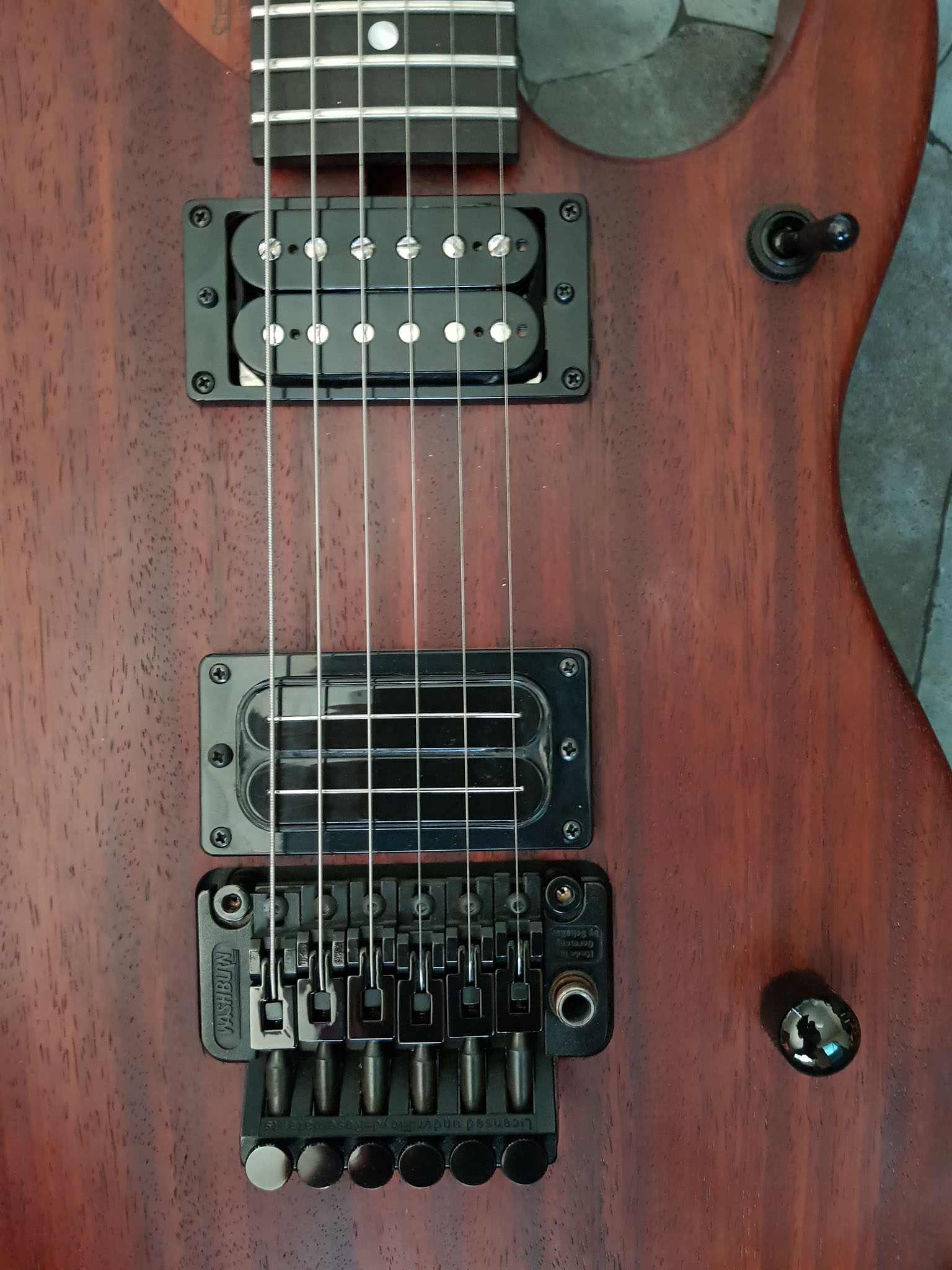 NGD : Washburn n4 (lot of padauk inside !) | SevenString.org