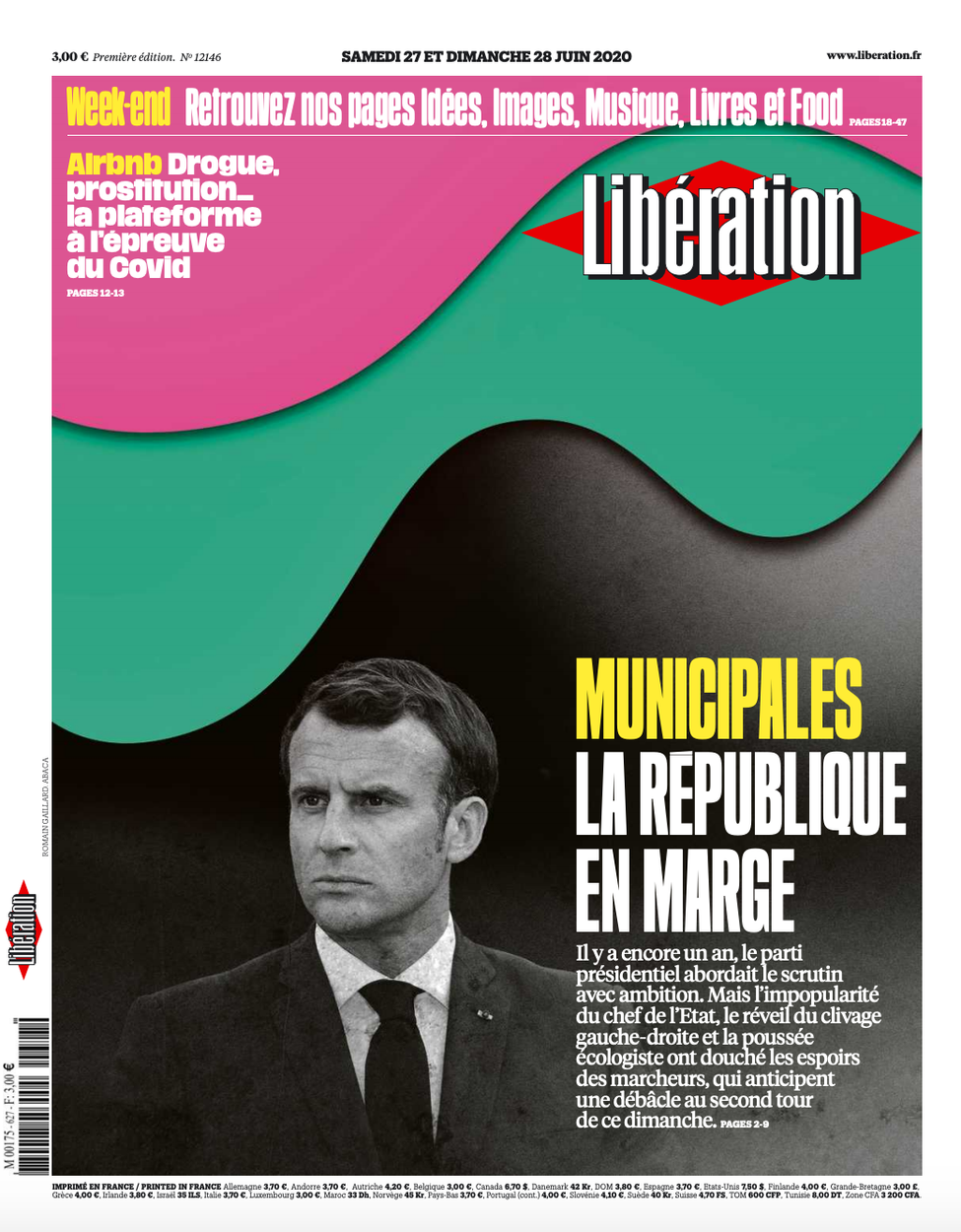 Libération Du Samedi 27 & Dimanche 28 Juin 2020