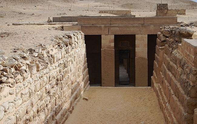 Entrée du mastaba de Ty - Saqqarah