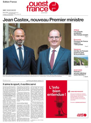 Ouest-France Édition France Du Samedi 4 Juillet 2020