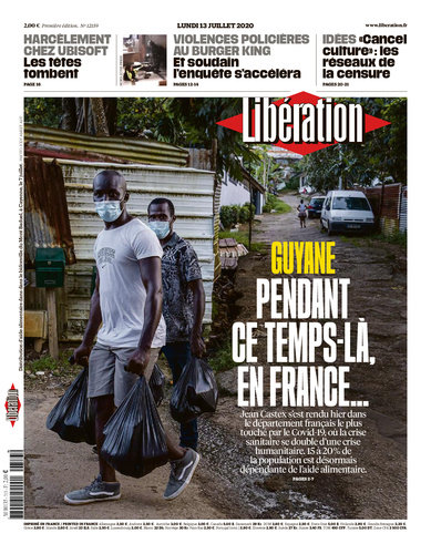 Libération Du Lundi 13 Juillet 2020