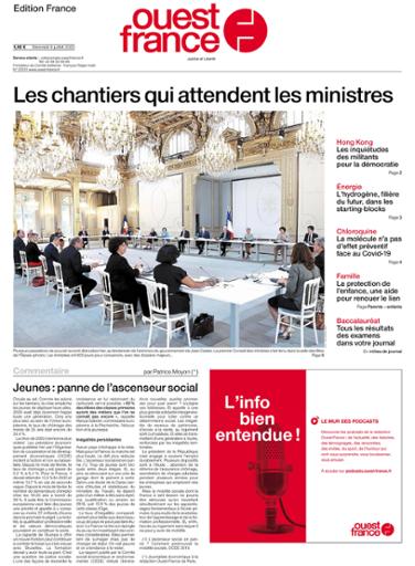 Ouest-France Édition France Du Mercredi 8 Juillet 2020