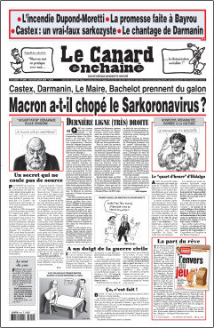 Le canard enchainé N°5200 Du mercredi 8 juillet 2020