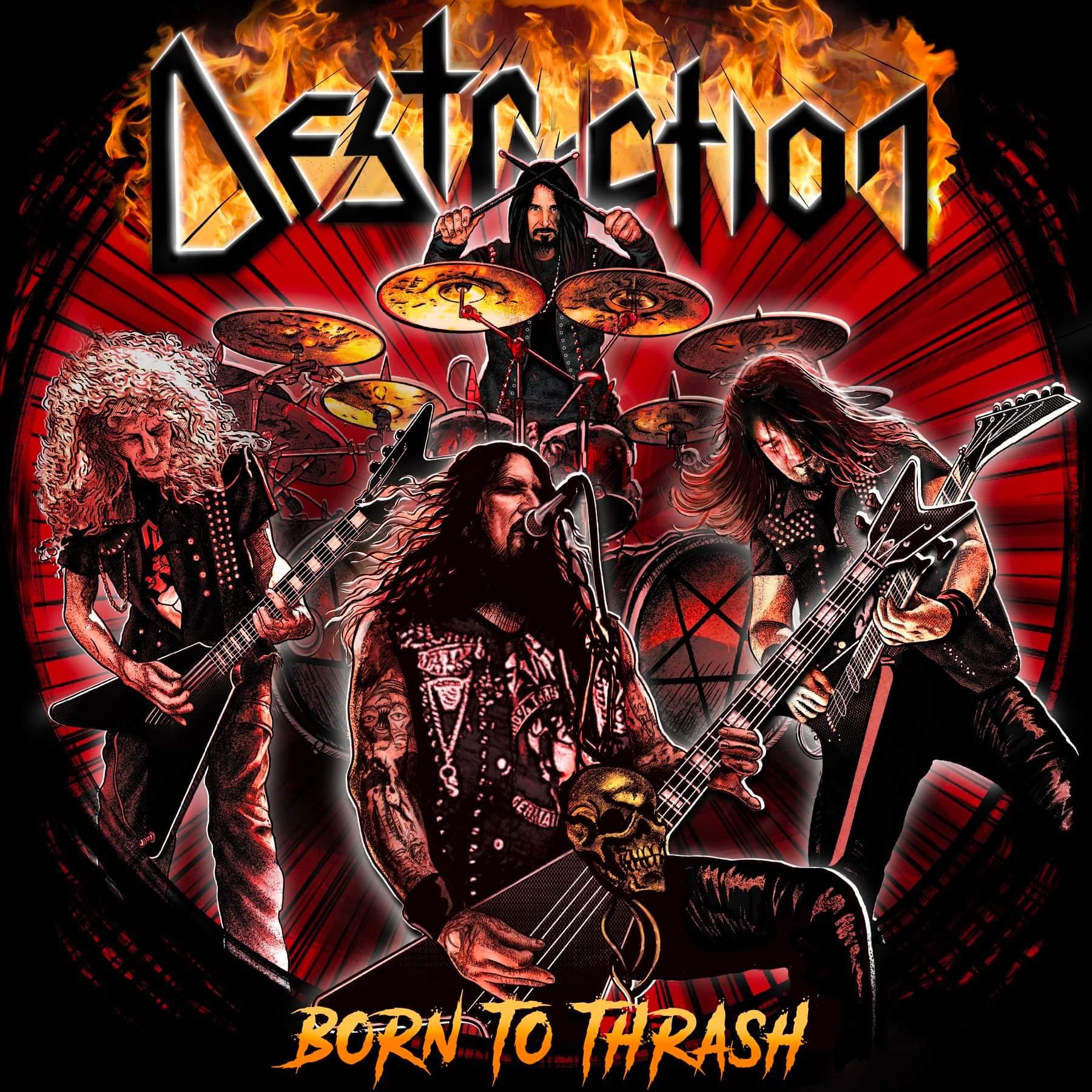 Destruction : Born To Thrash (Live In Germany)