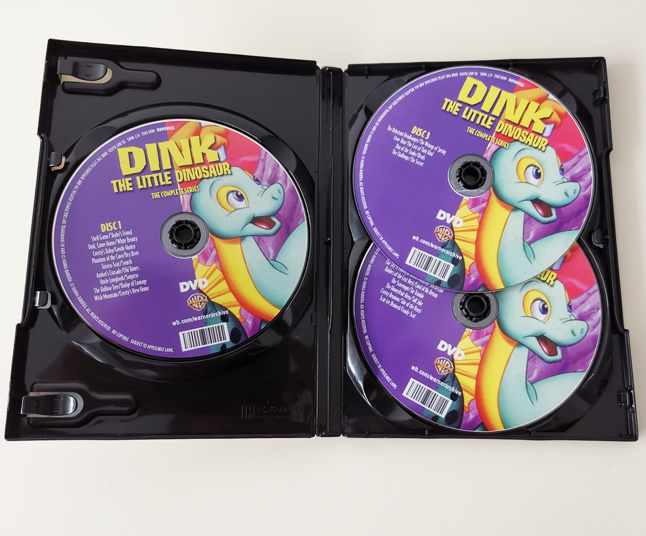 [Import] Dink le petit dinosaure, test DVD Z96p