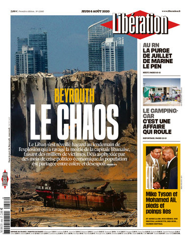 Libération Du Jeudi 6 Août 2020