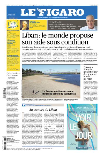  Le Figaro Du Lundi 10 Août 2020