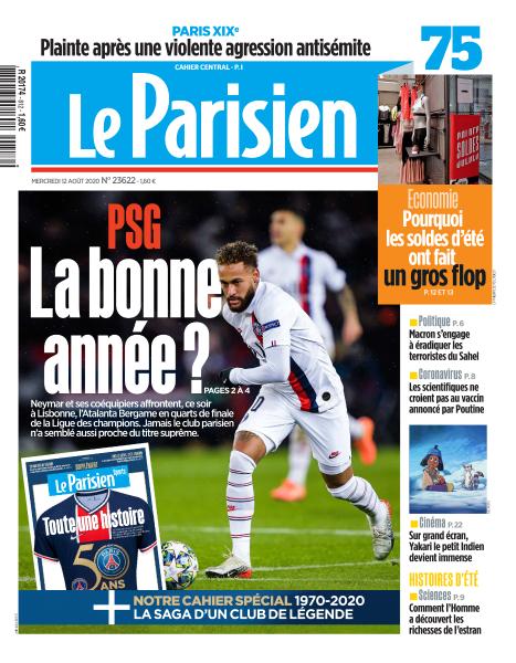 Le Parisien Du Mercredi 12 Août 2020