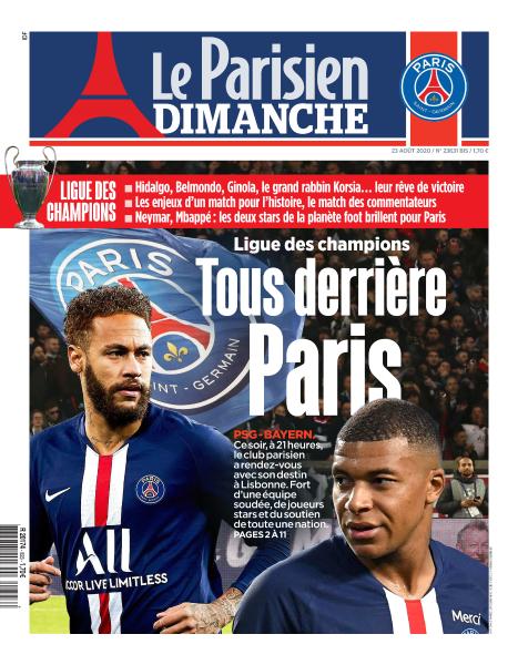 Le Parisien Du Dimanche 23 Août 2020