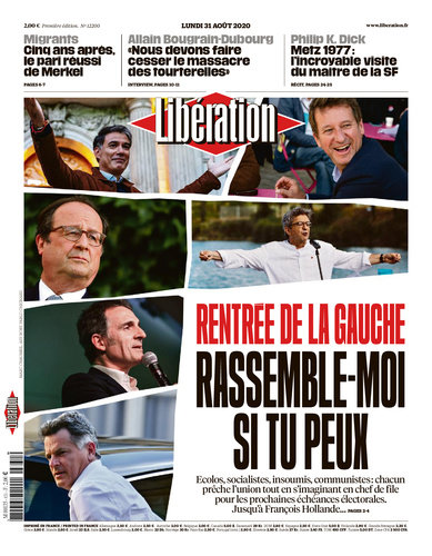 Libération Du Lundi 31 Août 2020