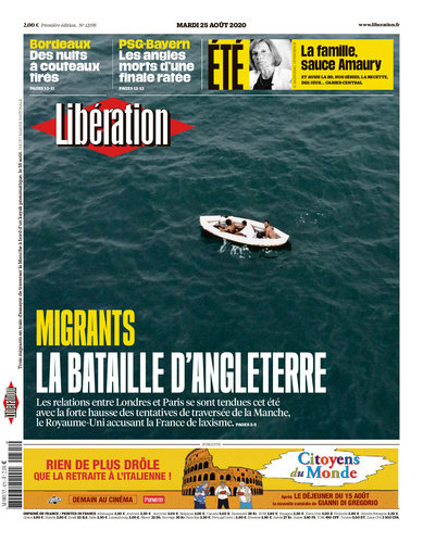 Libération Du Mardi 25 Août 2020