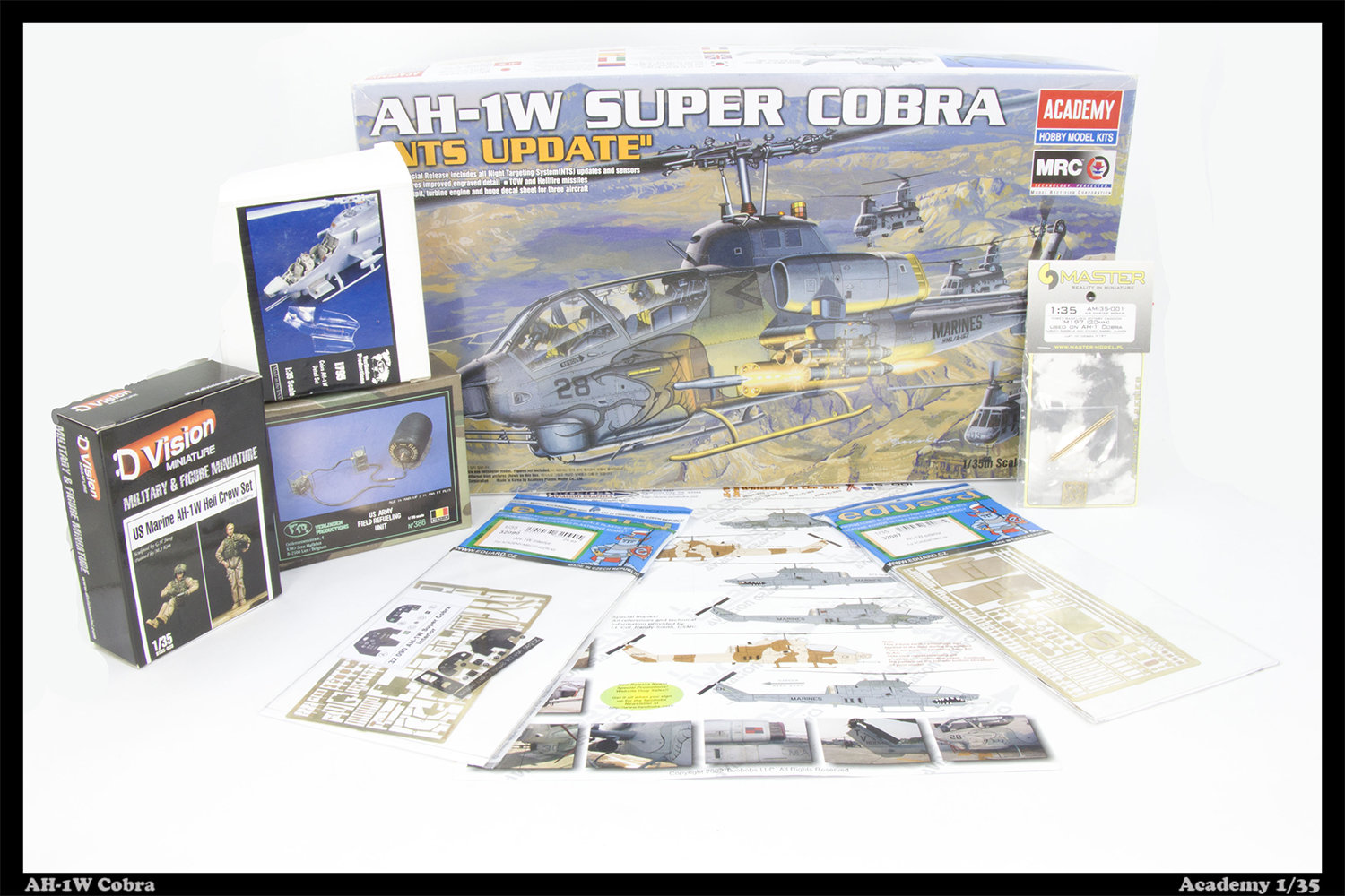 AH-1W Cobra Academy - 1/35eme Dedu