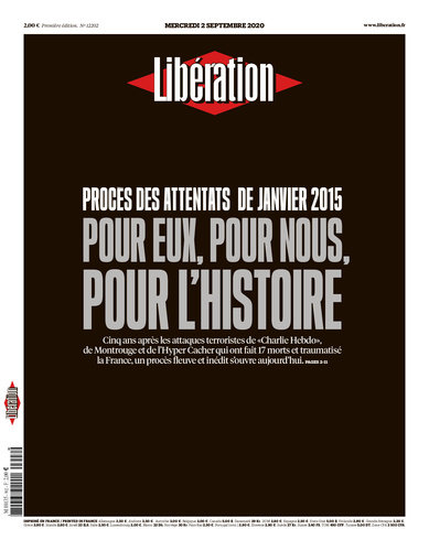 Libération Du Mercredi 2 Septembre 2020