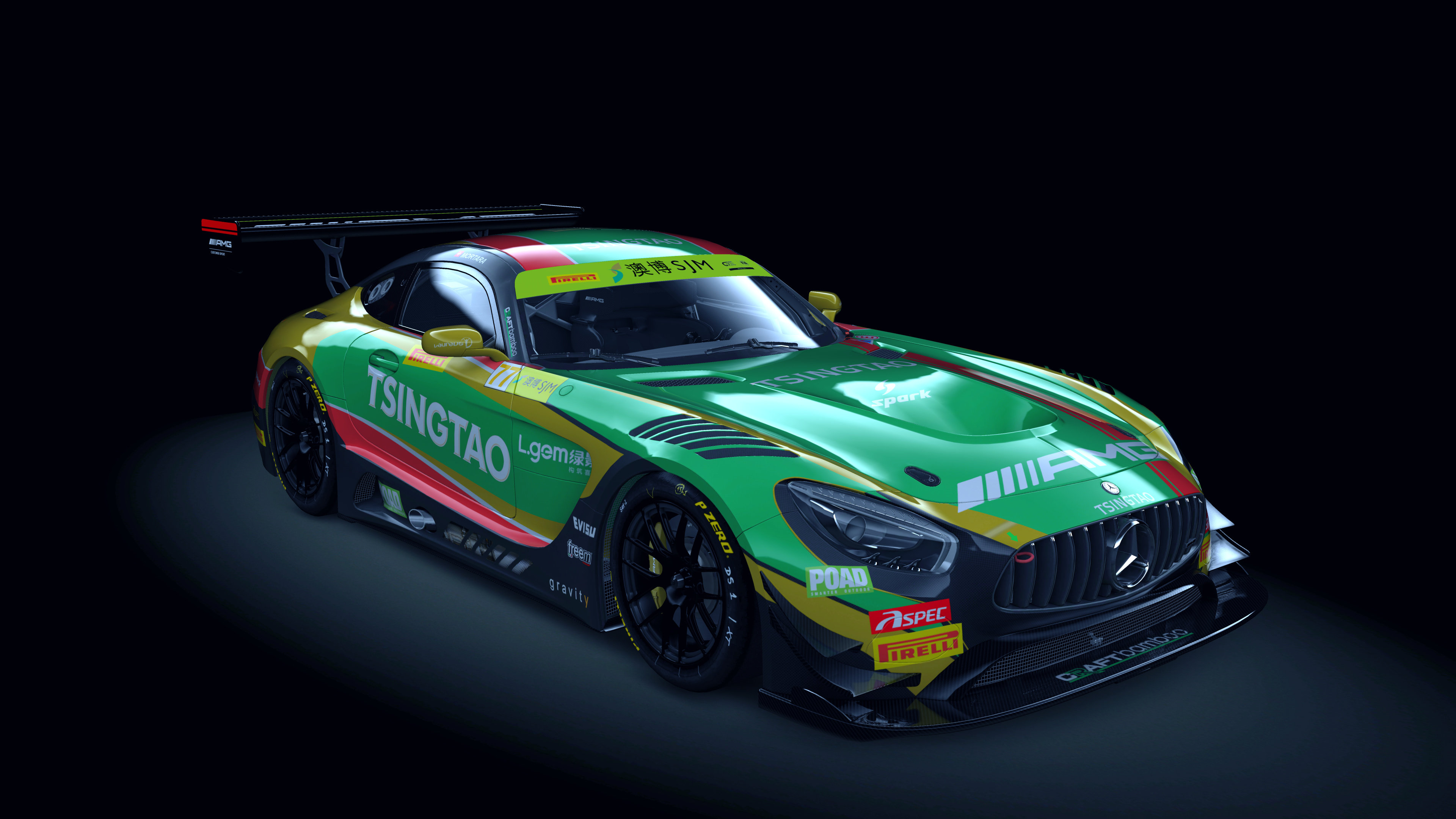 AMG GT3 Craft Bamboo 2019 | OverTake (Formerly RaceDepartment)