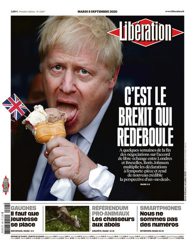 Libération Du Mardi 8 Septembre 2020