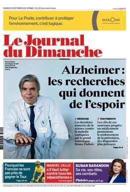 Le Journal Du Dimanche N°3845 Du 20 Septembre 2020