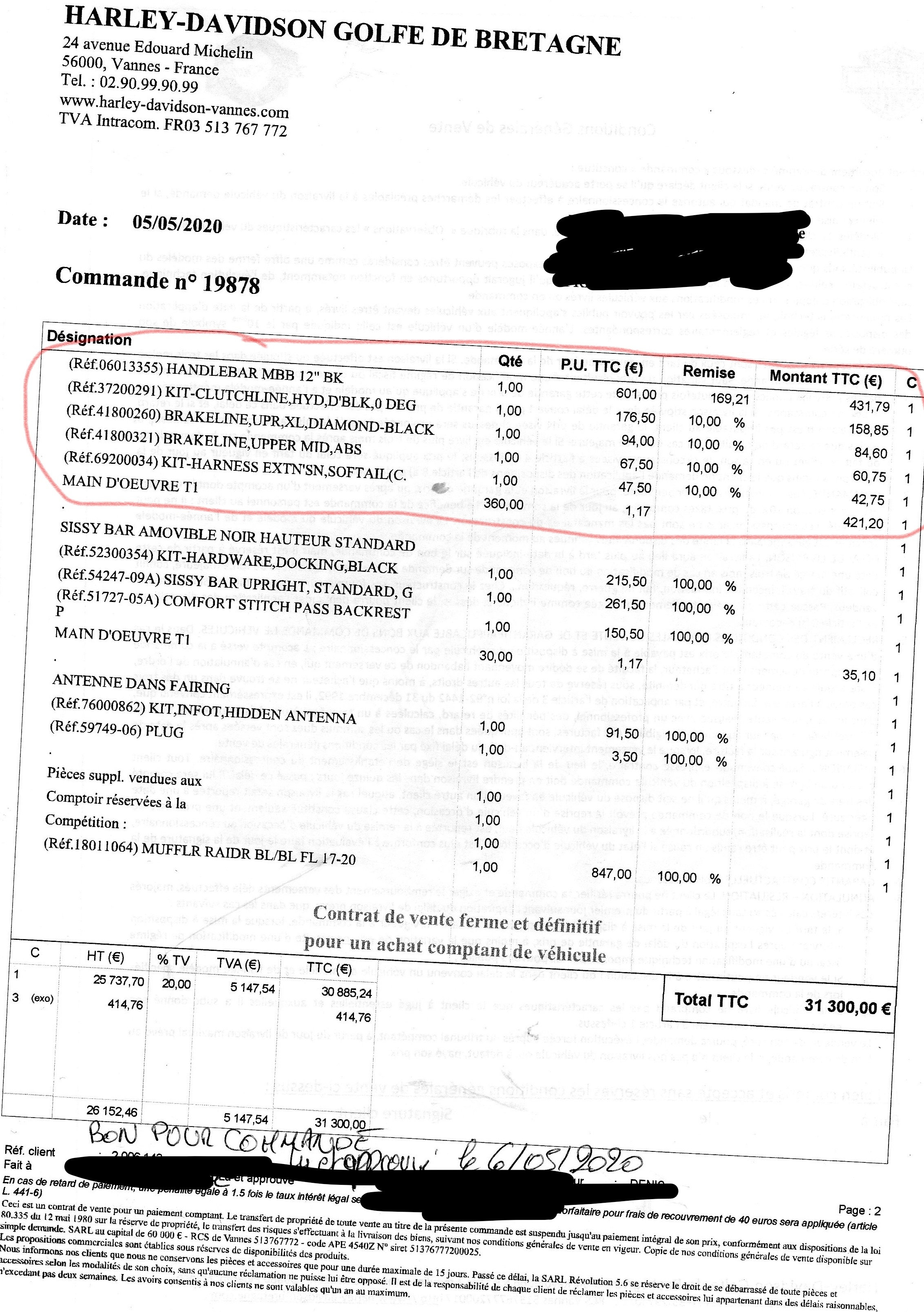 Base de données pour choix d' un ape hanger sur Touring - Page 16 Amkq