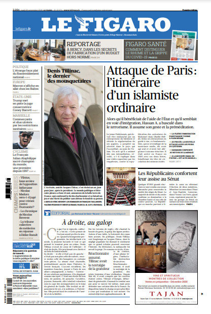 Le Figaro Du Lundi 28 Septembre 2020
