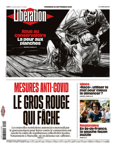 Libération Du Vendredi 25 Septembre 2020