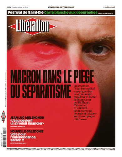 Libération Du Vendredi 2 Octobre 2020
