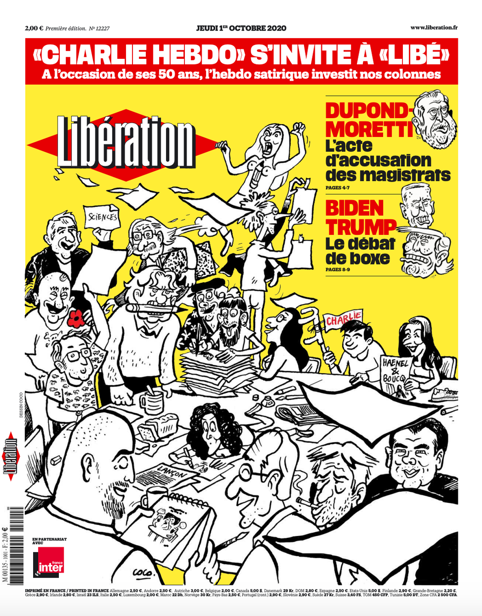  Libération Du Jeudi 1 Octobre 2020