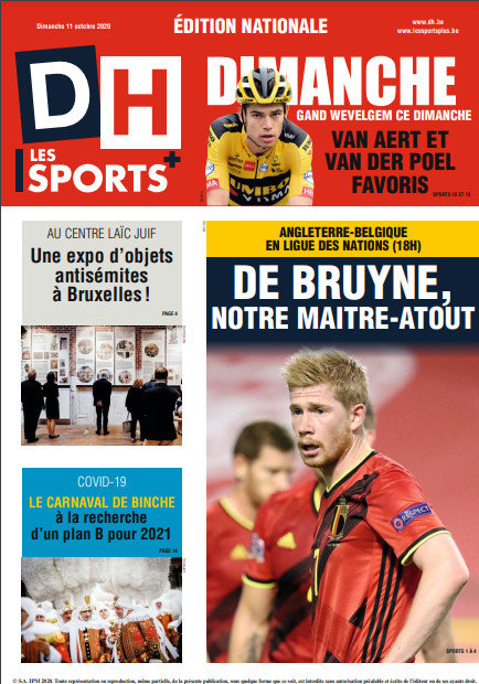 journaux Belges Du Dimanche 11 Octobre 2020