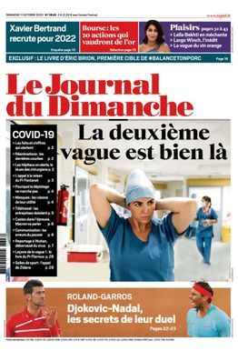 Le Journal Du Dimanche N°3848 Du 11 Octobre 2020