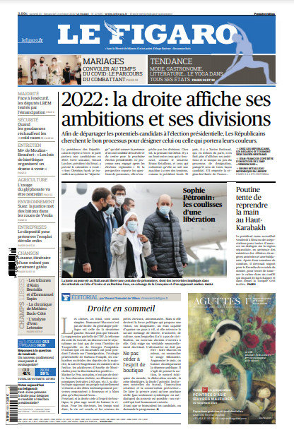 Le Figaro Du Samedi 10 &t Dimanche 11 Octobre 2020