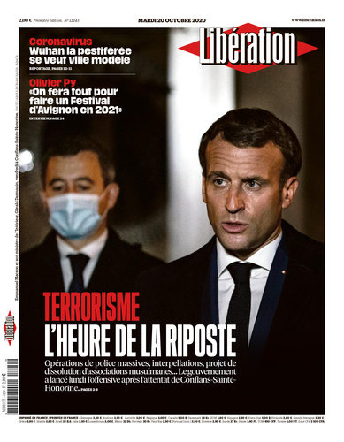 Libération Du Mardi 20 Octobre 2020