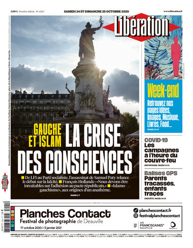Libération Du Samedi 24 & Dimanche 25 Octobre 2020