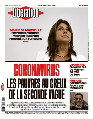 Libération Du Lundi 26 Octobre 2020