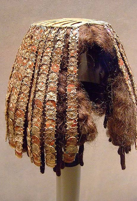 Perruque égyptienne datant du Nouvel Empire - XVIII ème dynastie